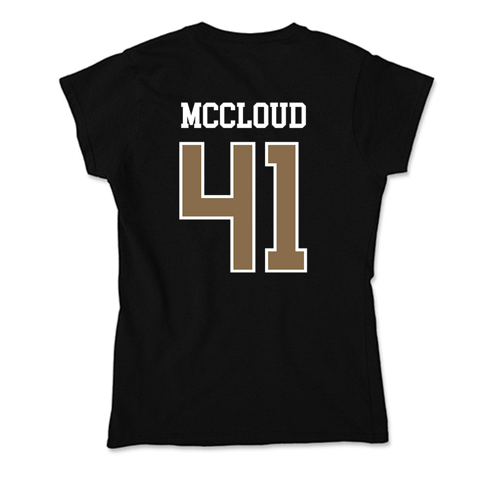 Wofford - NCAA Football : Logan McCloud - Soft Style Women’s T-Shirt-1