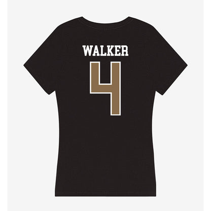 Wofford - NCAA Football : Cole Walker - Women's V-Neck T-Shirt-1