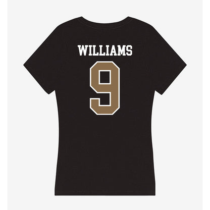 Wofford - NCAA Football : Alijah Williams - Women's V-Neck T-Shirt-1