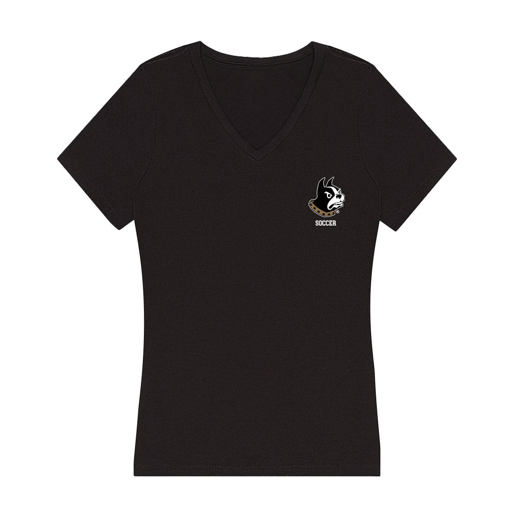 Wofford - NCAA Men's Soccer : Scott Cheevers - Women's V-Neck T-Shirt-0