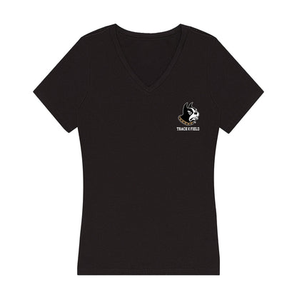 Wofford - NCAA Men's Track & Field : Rob Mendez - Women's V-Neck T-Shirt-0