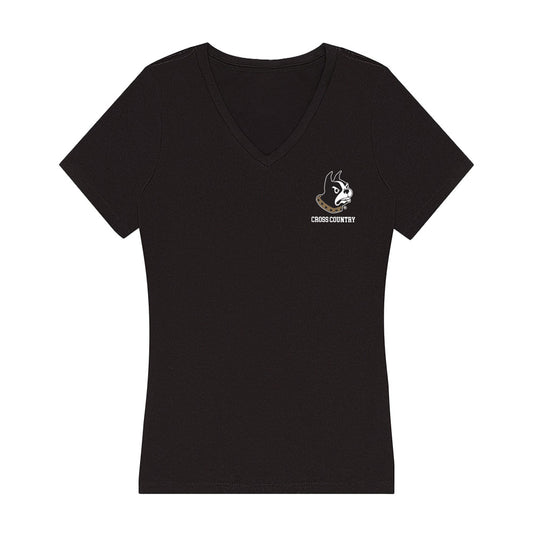 Wofford - NCAA Men's Cross Country : Kai Wilmot - Women's V-Neck T-Shirt-0