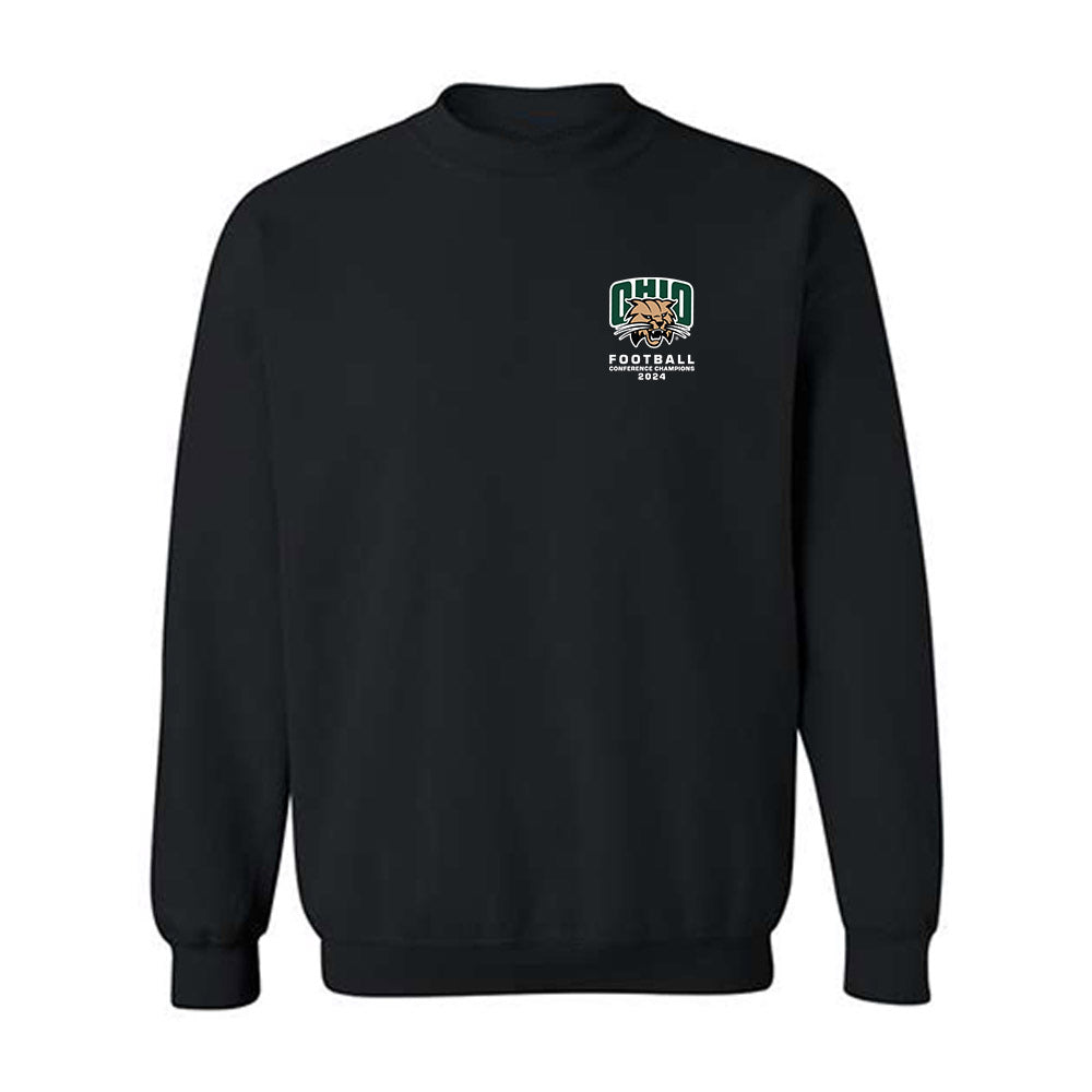 Ohio - NCAA Football : - Conference Champions Roster Crewneck Sweatshirt-0