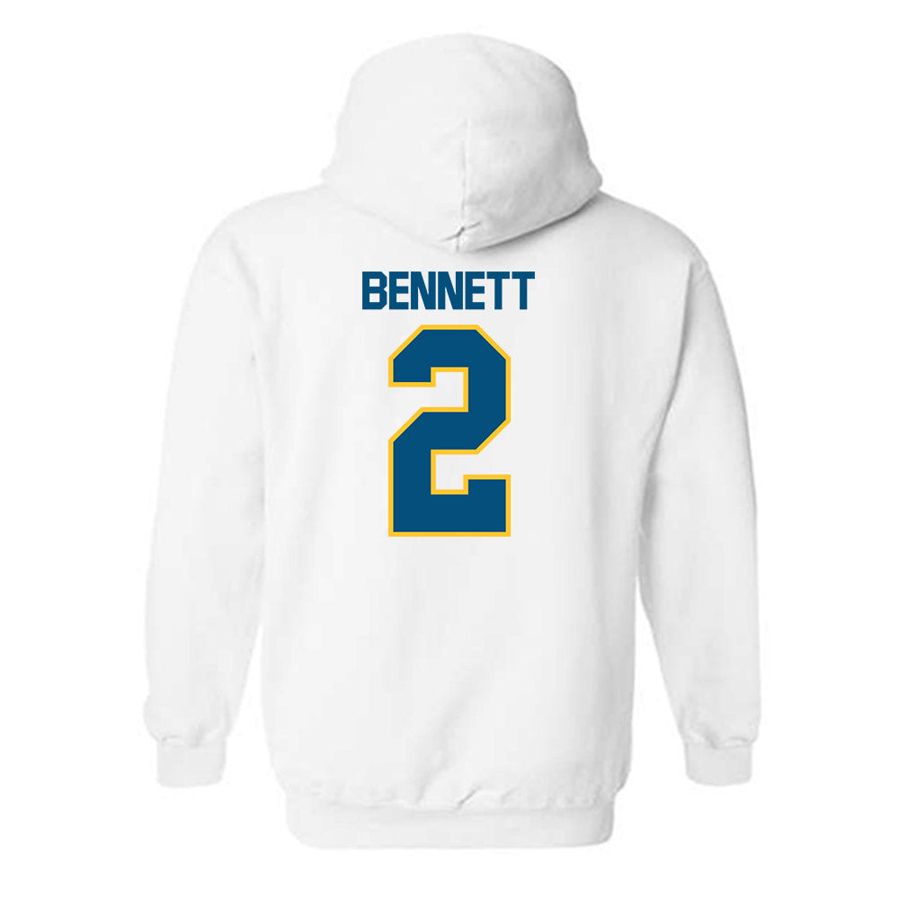 UMKC - NCAA Women's Basketball : Elauni Bennett - Classic Shersey Hooded Sweatshirt-1