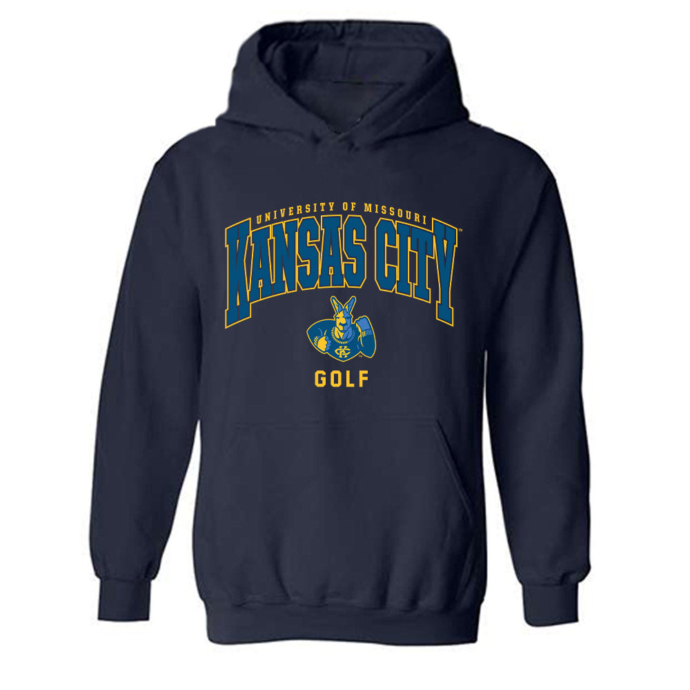 UMKC - NCAA Men's Golf : Ben Solum - Classic Shersey Hooded Sweatshirt-0