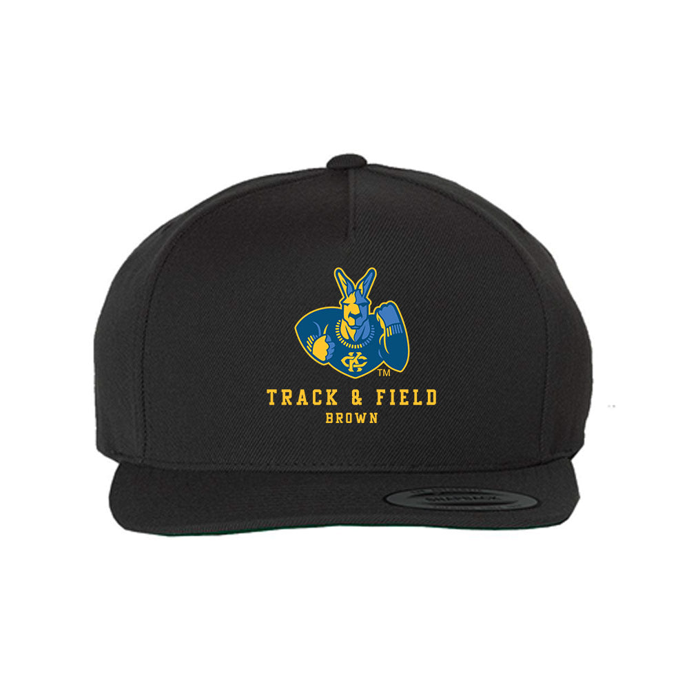 UMKC - NCAA Men's Track & Field : Stephen Brown - Snapback Hat-0