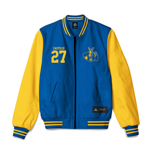 UMKC - NCAA Softball : Derika Castillo - Bomber Jacket-0