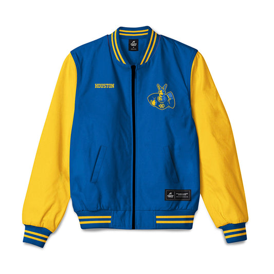 UMKC - NCAA Men's Track & Field : Nahshon Houston - Bomber Jacket-0