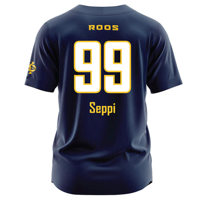UMKC - NCAA Softball : Brooke Seppi - Blue Jersey-1