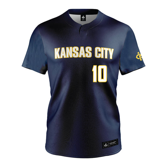 UMKC - NCAA Softball : Madi Cross - Blue Jersey-0