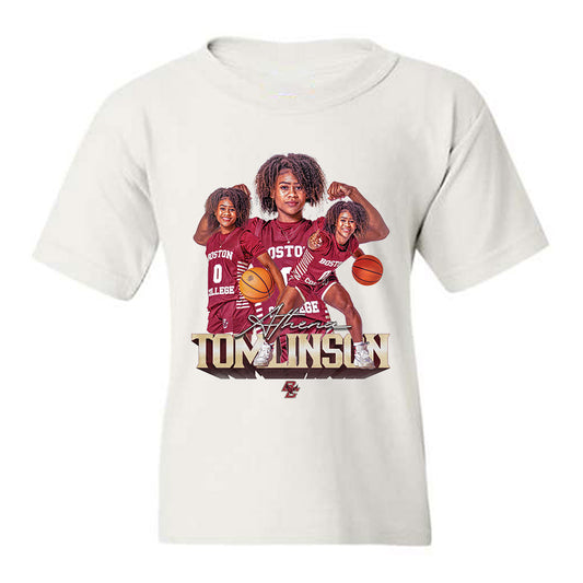 Boston College - NCAA Women's Basketball : Athena Tomlinson - Youth T-Shirt-0