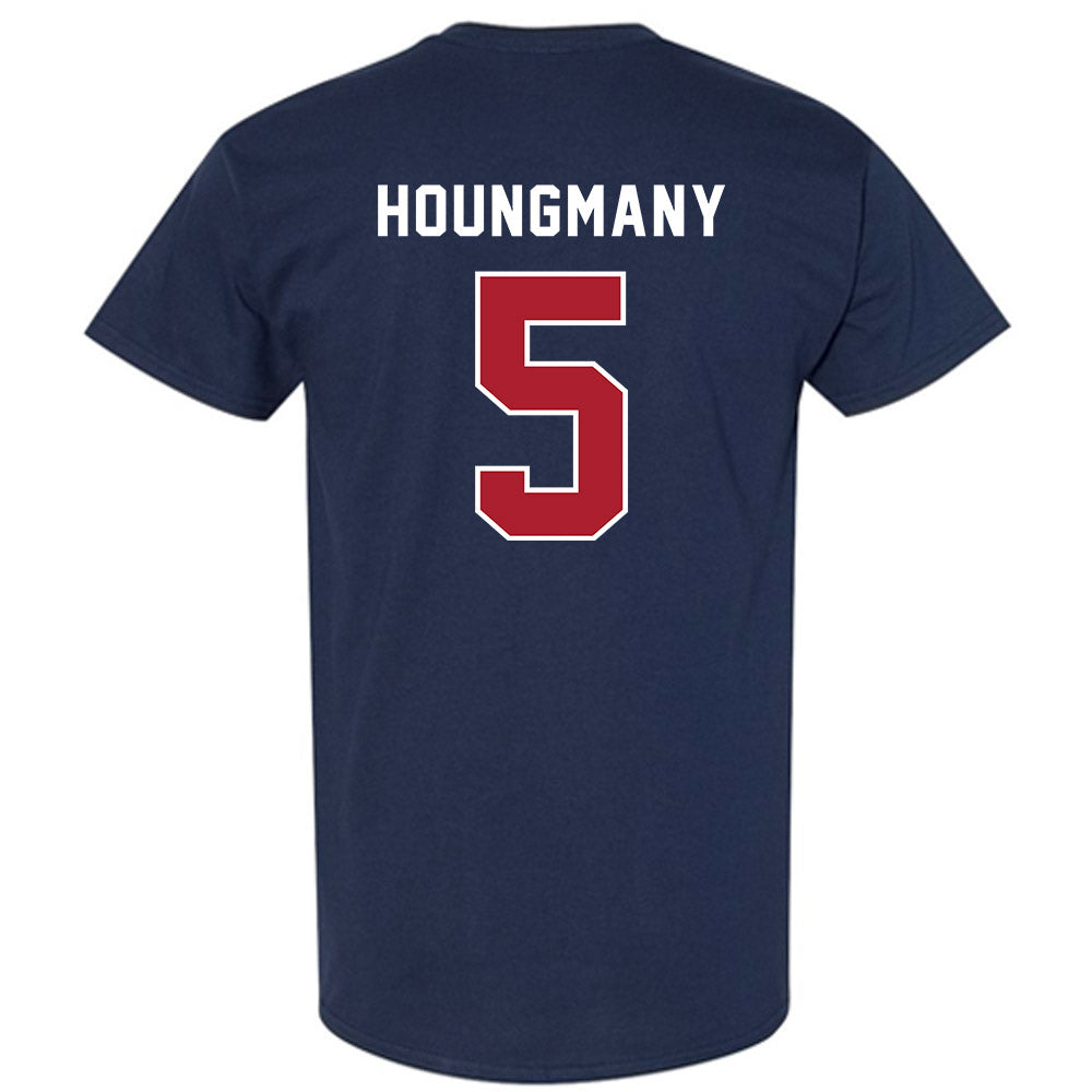 American - NCAA Women's Soccer : Lily Houngmany - T-Shirt-1