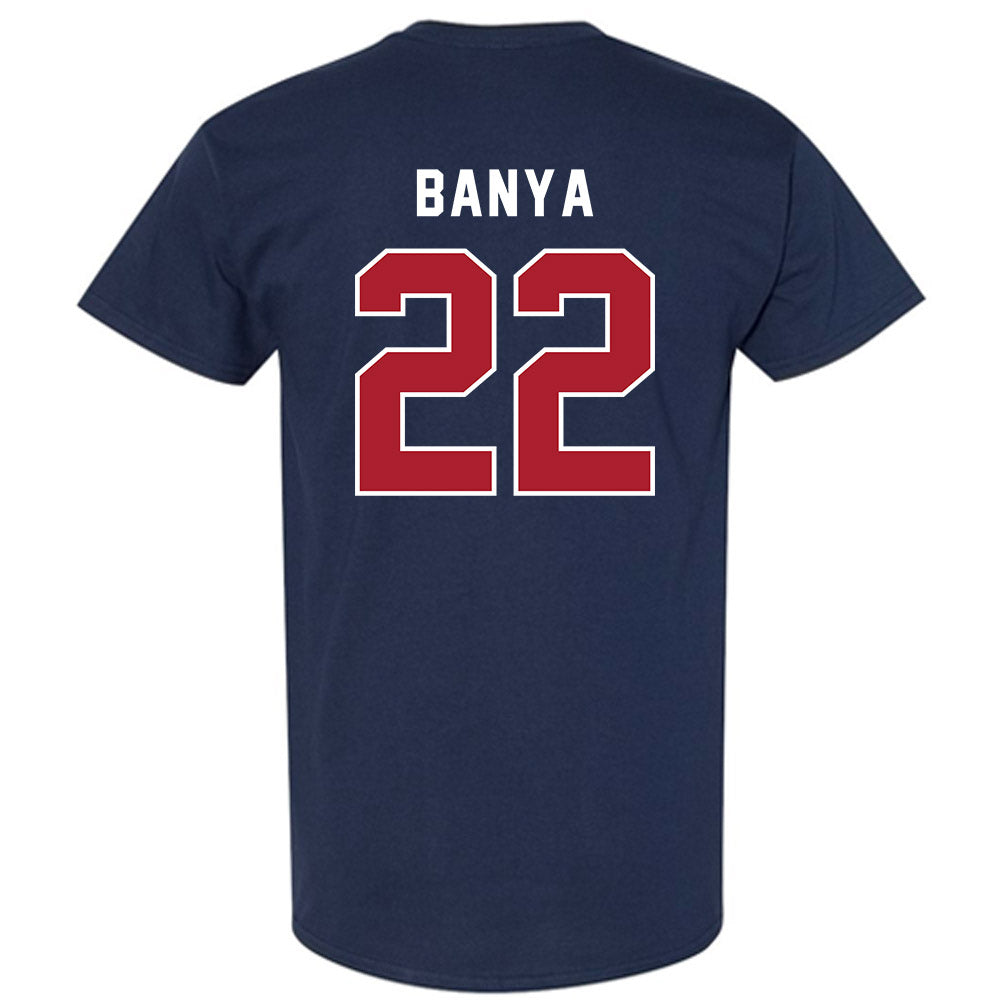 American - NCAA Women's Soccer : Sanai Banya - T-Shirt-1