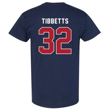 American - NCAA Men's Soccer : Matthew Tibbetts - T-Shirt-1