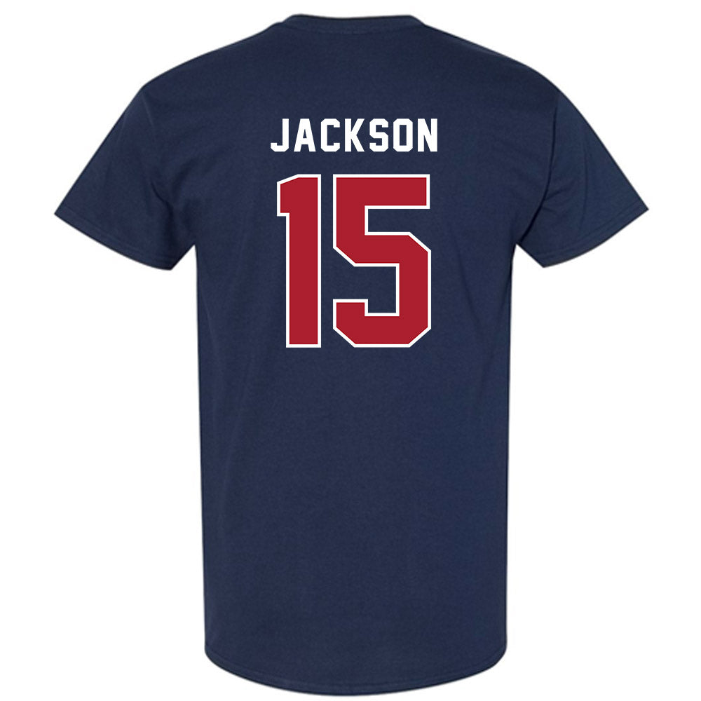 American - NCAA Women's Lacrosse : Annabelle Jackson - T-Shirt-1