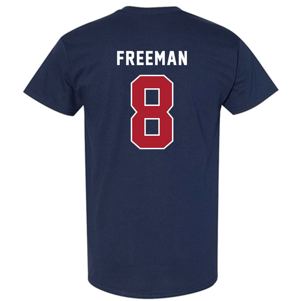 American - NCAA Women's Field Hockey : Alyssa Freeman - T-Shirt-1
