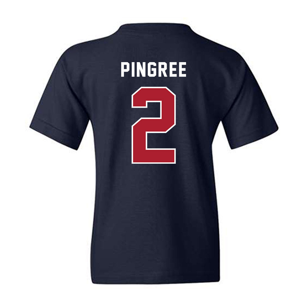 American - NCAA Women's Basketball : Ellie Pingree - Youth T-Shirt-1
