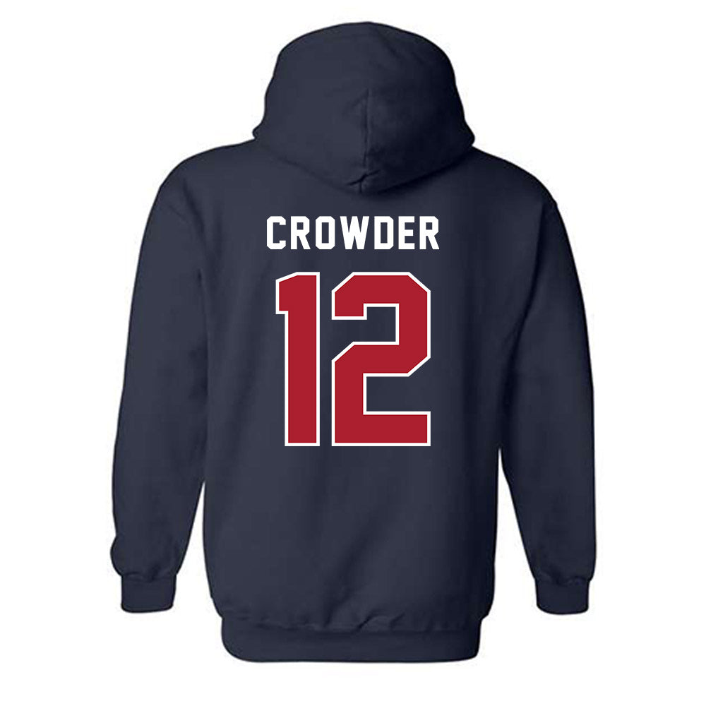 American - NCAA Women's Volleyball : Monyay Crowder - Hooded Sweatshirt-1
