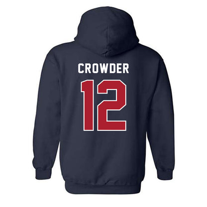 American - NCAA Women's Volleyball : Monyay Crowder - Hooded Sweatshirt-1