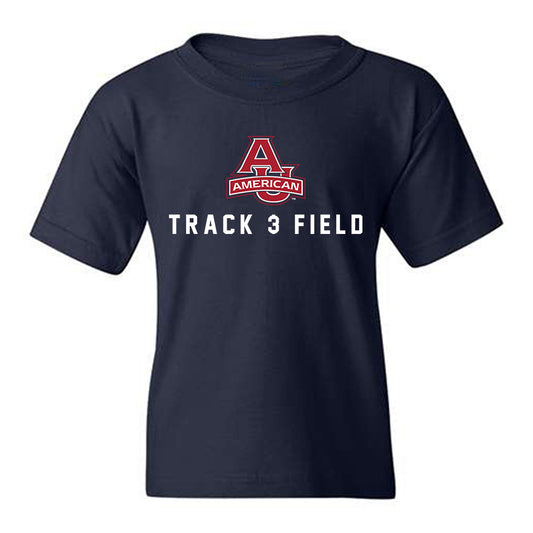 American - NCAA Men's Track & Field : Emilio Hooper-Erades - Youth T-Shirt-0