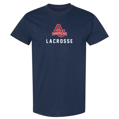 American - NCAA Women's Lacrosse : Mia Zganjar - T-Shirt-0
