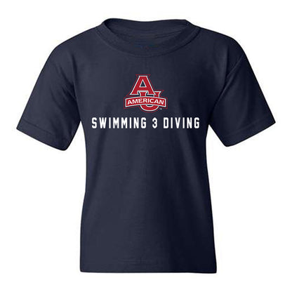 American - NCAA Women's Swimming & Diving : Maia Alston - Youth T-Shirt-0