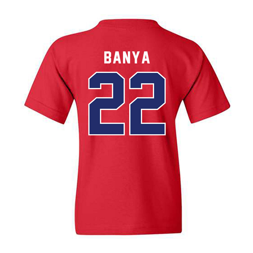 American - NCAA Women's Soccer : Sanai Banya - Classic Shersey Youth T-Shirt-1