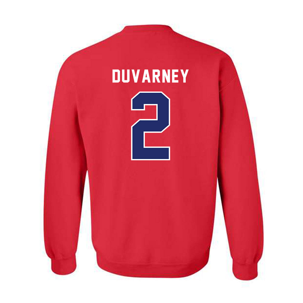 American - NCAA Women's Field Hockey : Jill DuVarney - Classic Shersey Crewneck Sweatshirt-1