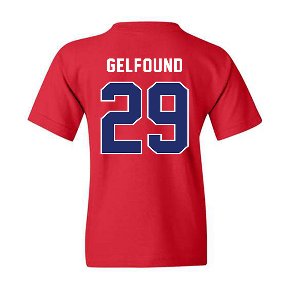 American - NCAA Women's Lacrosse : Amanda Gelfound - Classic Shersey Youth T-Shirt-1
