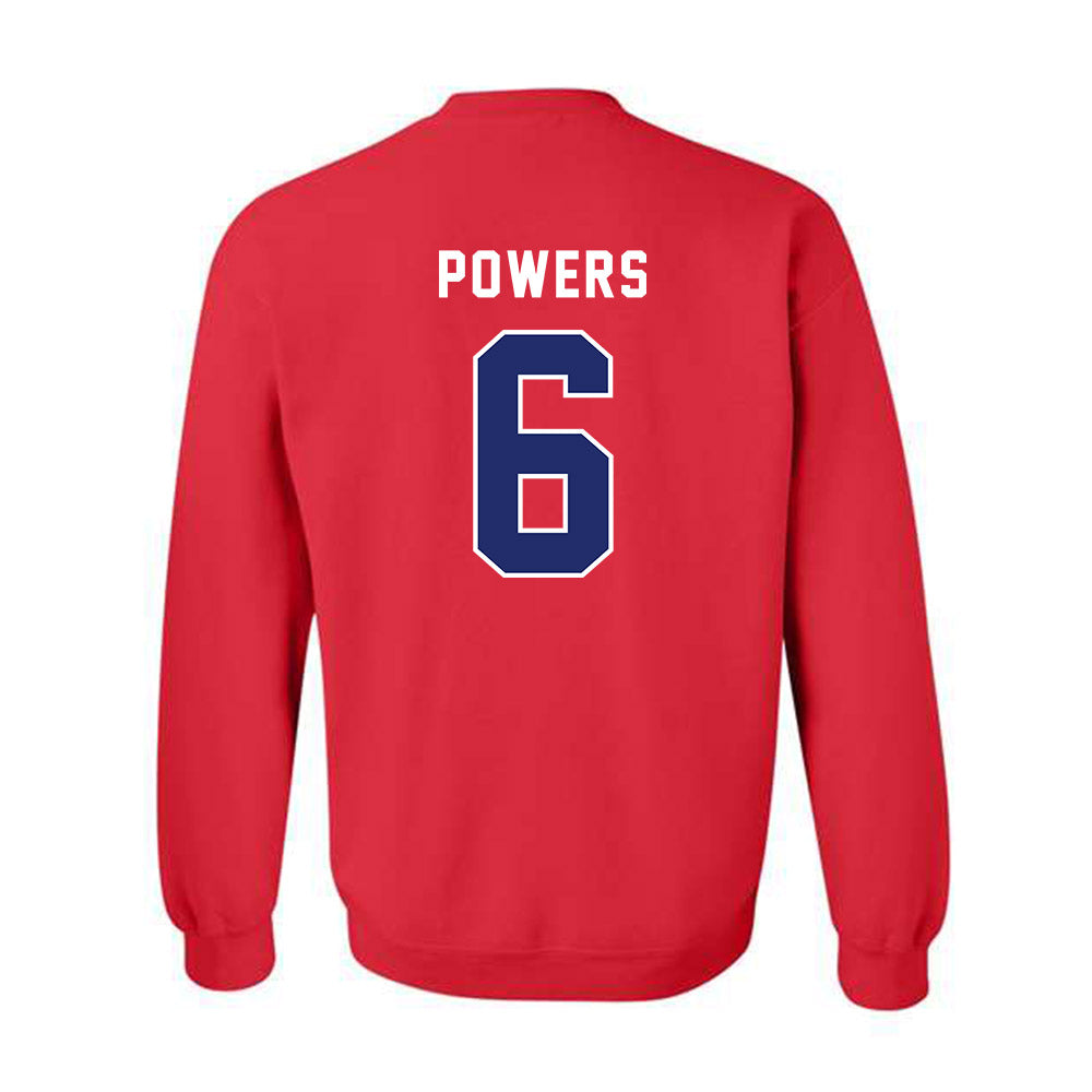 American - NCAA Women's Lacrosse : Aine Powers - Classic Shersey Crewneck Sweatshirt-1