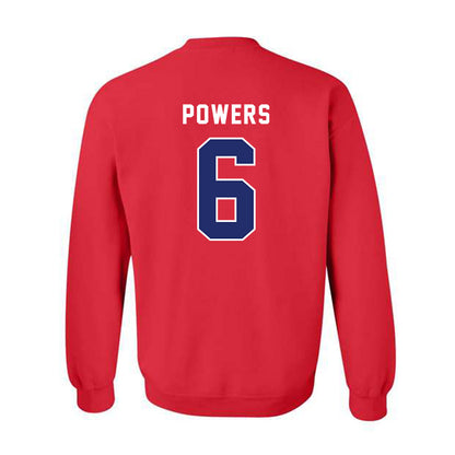 American - NCAA Women's Lacrosse : Aine Powers - Classic Shersey Crewneck Sweatshirt-1