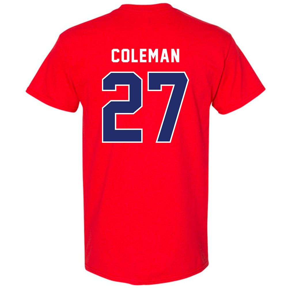 American - NCAA Women's Lacrosse : Peyton Coleman - Classic Shersey T-Shirt-1