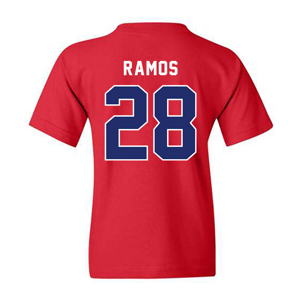 American - NCAA Men's Soccer : Brian Ramos - Classic Shersey Youth T-Shirt-1