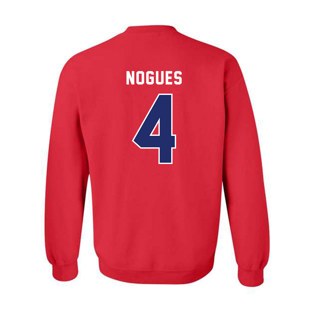 American - NCAA Women's Basketball : Laura Nogues - Classic Shersey Crewneck Sweatshirt-1