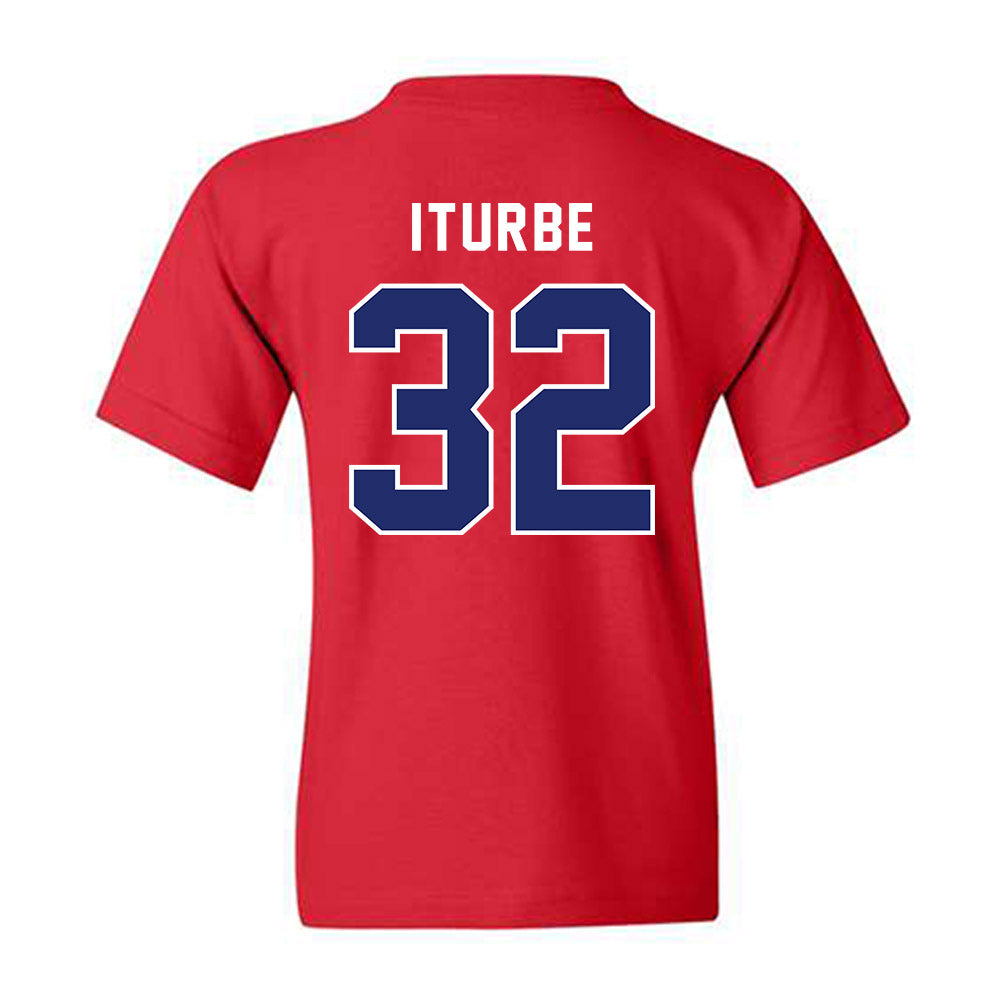 American - NCAA Men's Basketball : Julen Iturbe - Classic Shersey Youth T-Shirt-1