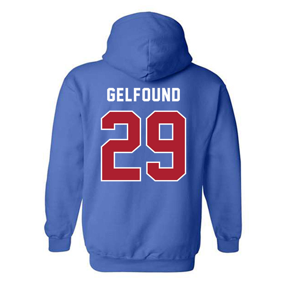 American - NCAA Women's Lacrosse : Amanda Gelfound - Hooded Sweatshirt-1