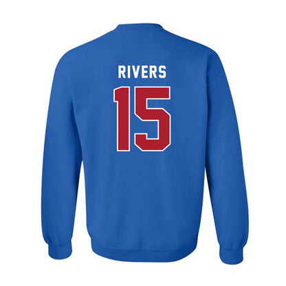 American - NCAA Women's Soccer : Logan Rivers - Crewneck Sweatshirt-1