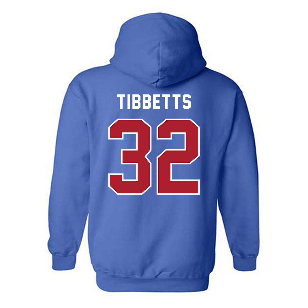 American - NCAA Men's Soccer : Matthew Tibbetts - Hooded Sweatshirt-1