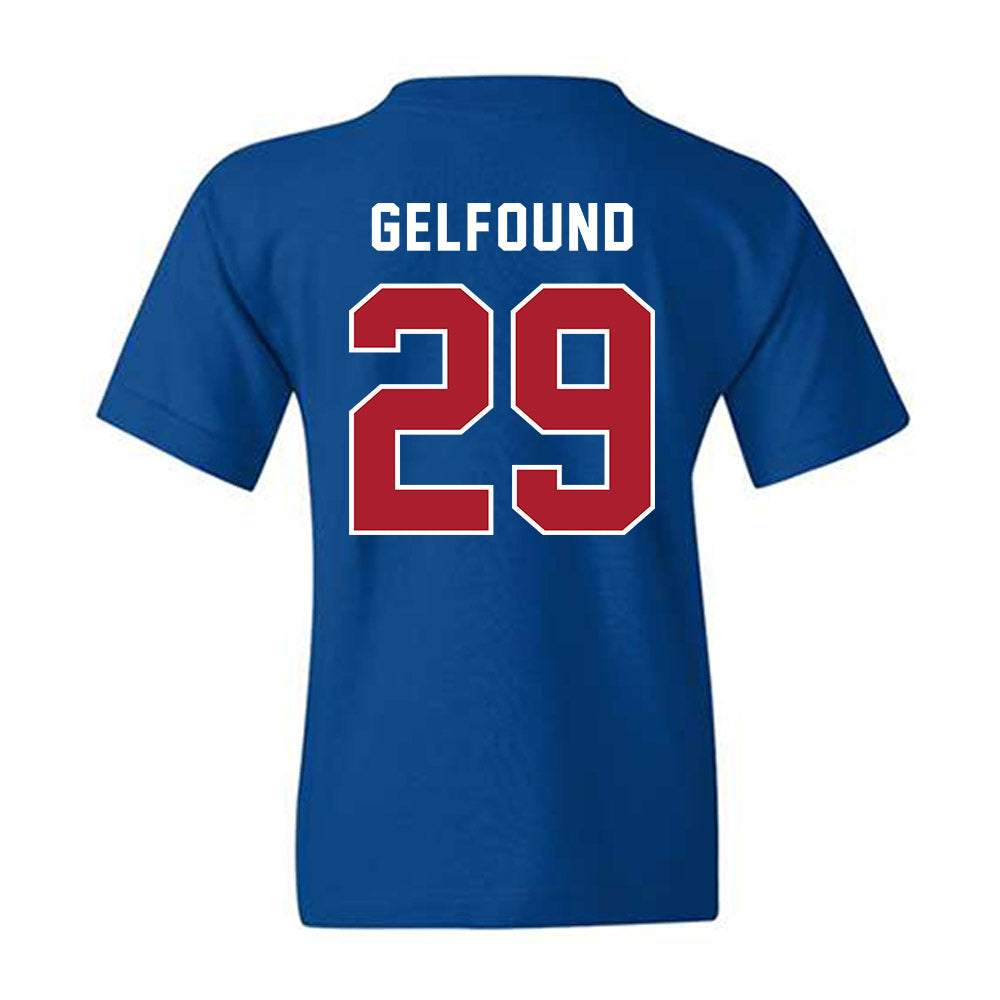 American - NCAA Women's Lacrosse : Amanda Gelfound - Youth T-Shirt-1