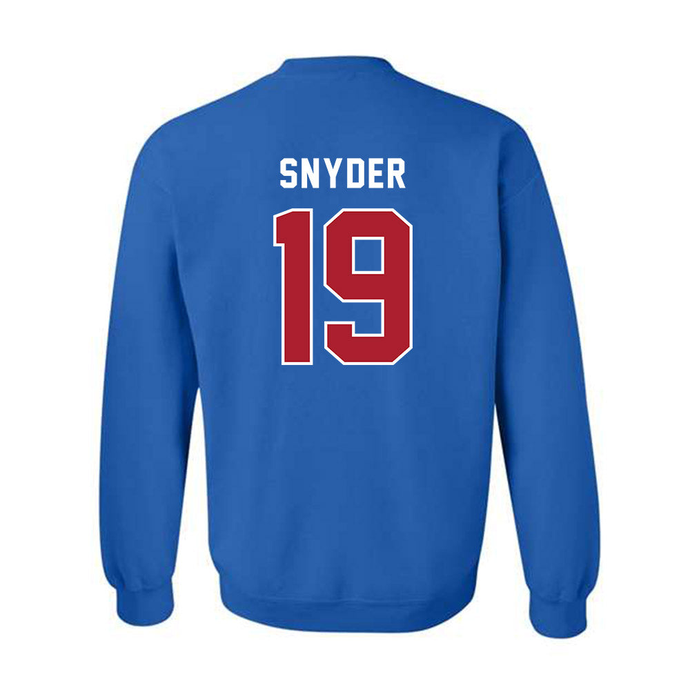 American - NCAA Women's Field Hockey : Maddy Snyder - Crewneck Sweatshirt-1