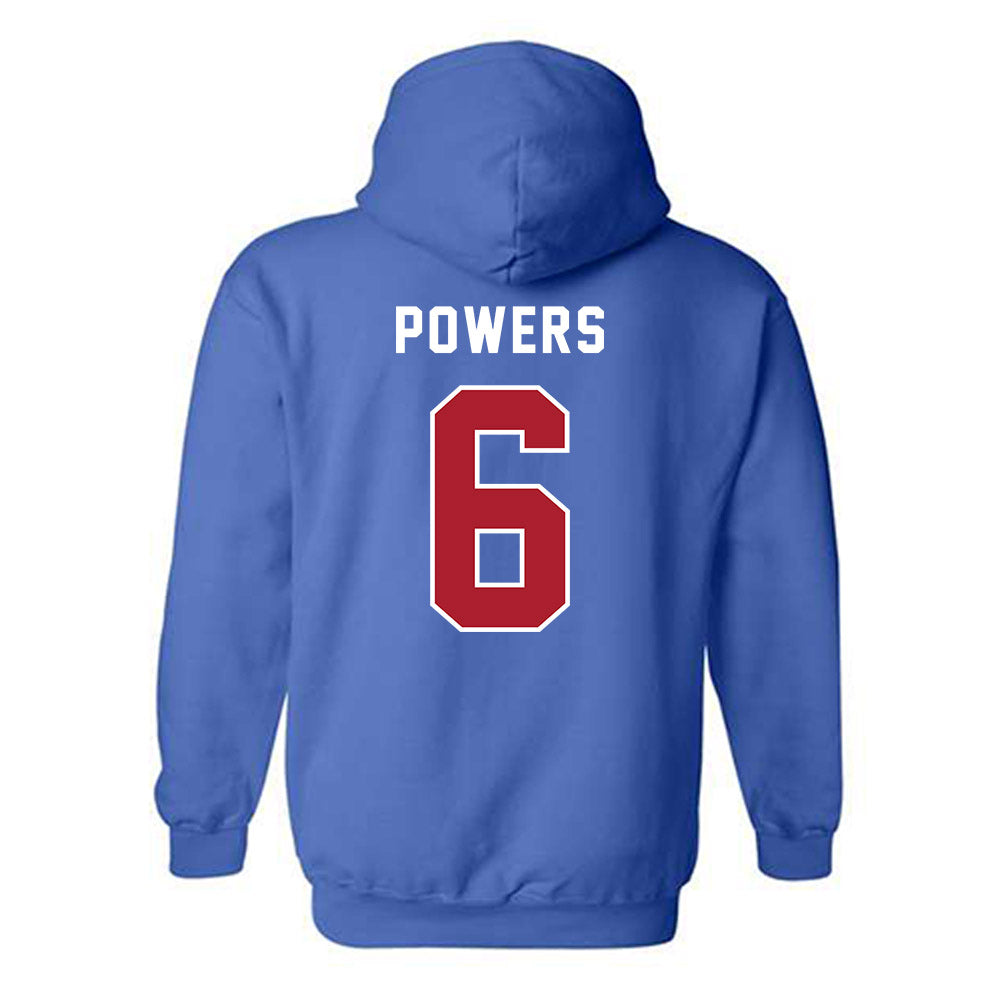 American - NCAA Women's Lacrosse : Aine Powers - Hooded Sweatshirt-1