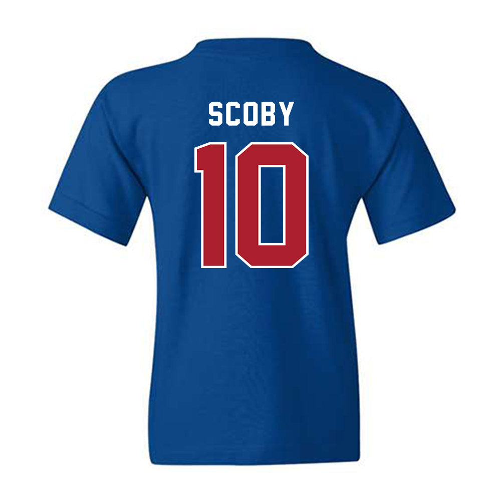 American - NCAA Women's Soccer : Lili Scoby - Youth T-Shirt-1