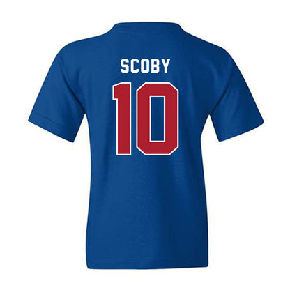 American - NCAA Women's Soccer : Lili Scoby - Youth T-Shirt-1