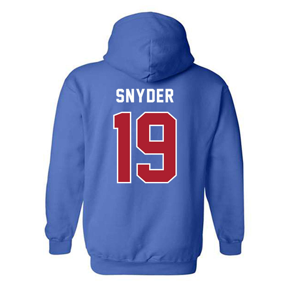 American - NCAA Women's Field Hockey : Maddy Snyder - Hooded Sweatshirt-1