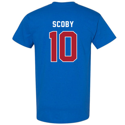 American - NCAA Women's Soccer : Lili Scoby - T-Shirt-1