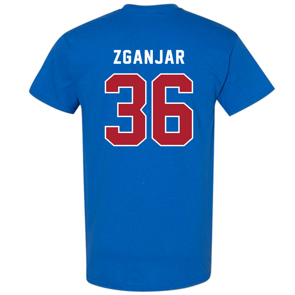 American - NCAA Women's Lacrosse : Mia Zganjar - T-Shirt-1