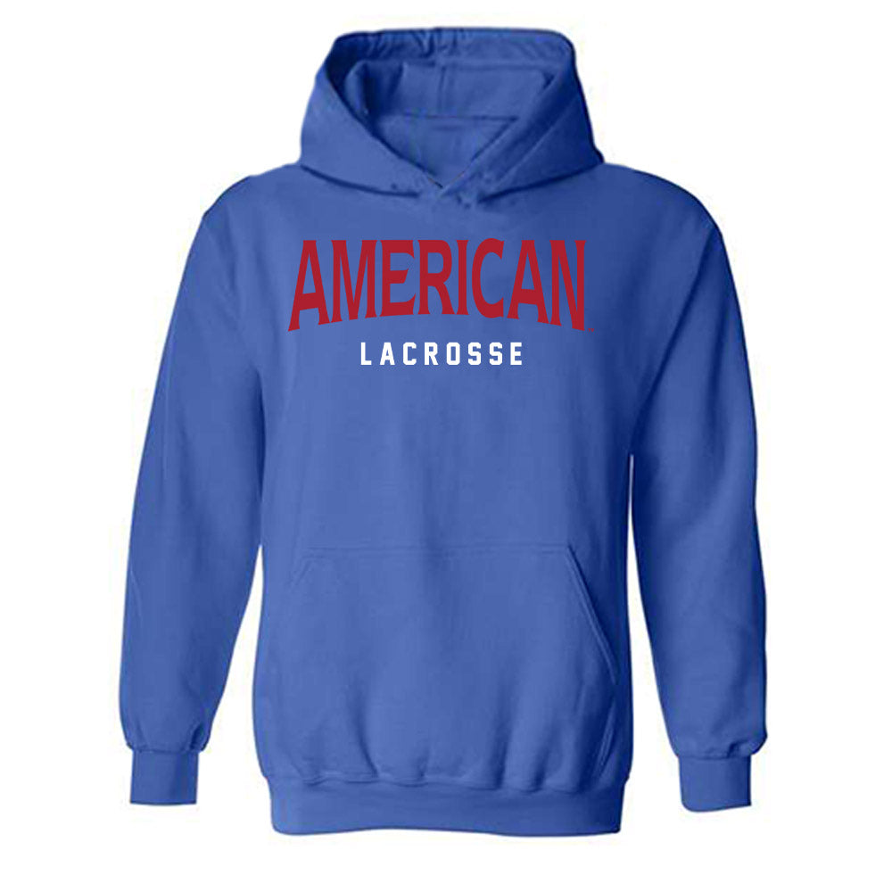 American - NCAA Women's Lacrosse : Amanda Gelfound - Hooded Sweatshirt-0
