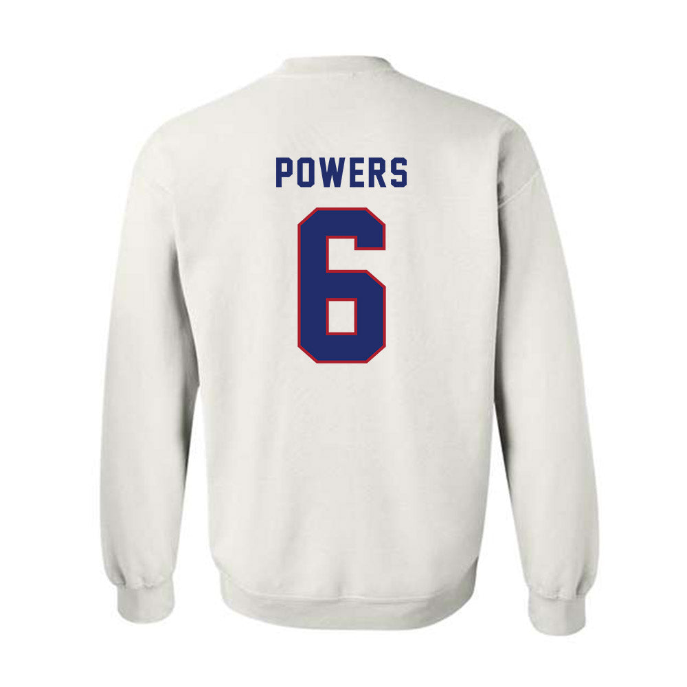 American - NCAA Women's Lacrosse : Aine Powers - Crewneck Sweatshirt-1