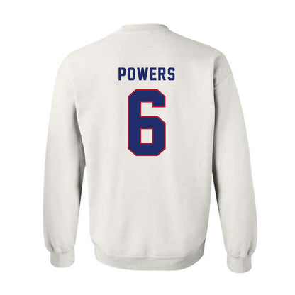 American - NCAA Women's Lacrosse : Aine Powers - Crewneck Sweatshirt-1