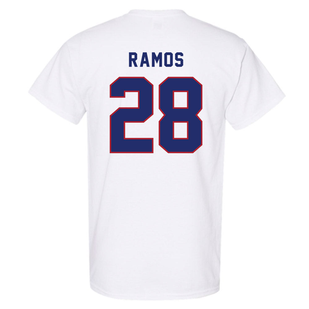American - NCAA Men's Soccer : Brian Ramos - T-Shirt-1